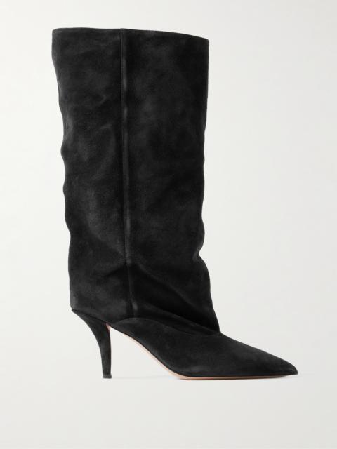 Ines Suede Knee Boots