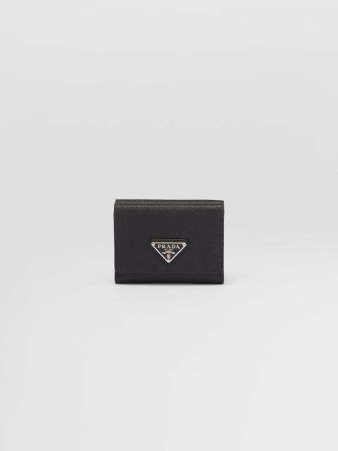 Small Saffiano leather wallet