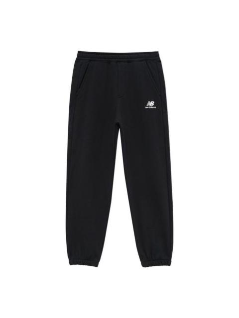New Balance Essentials Stacked Logo Trousers 'Black' AMP24383-BK