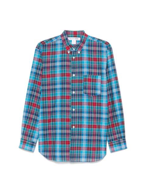 Tartan pattern shirt