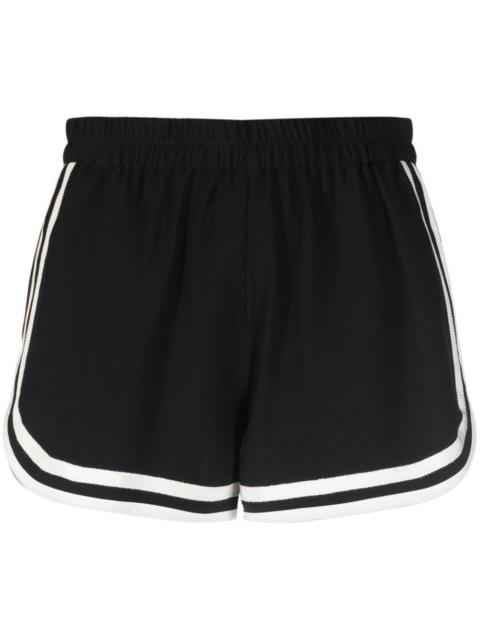 ribbon-trim mini shorts