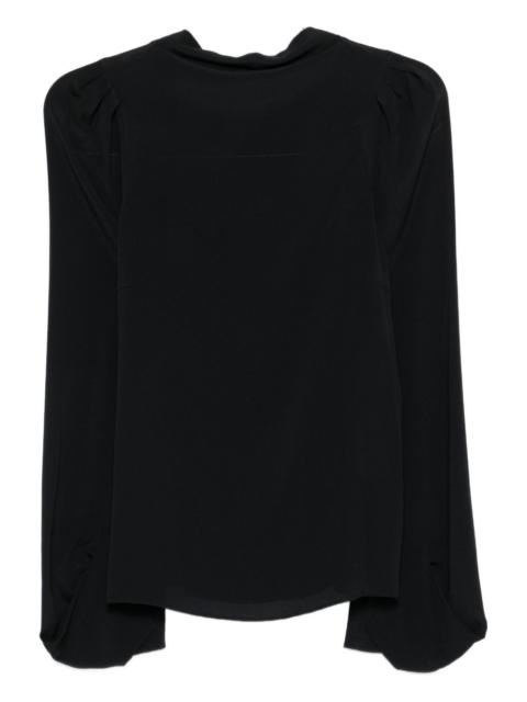 puff-sleeve top