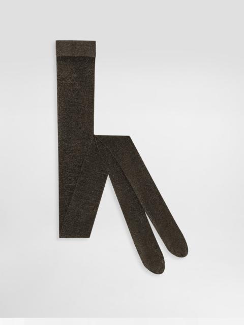 Lurex tights