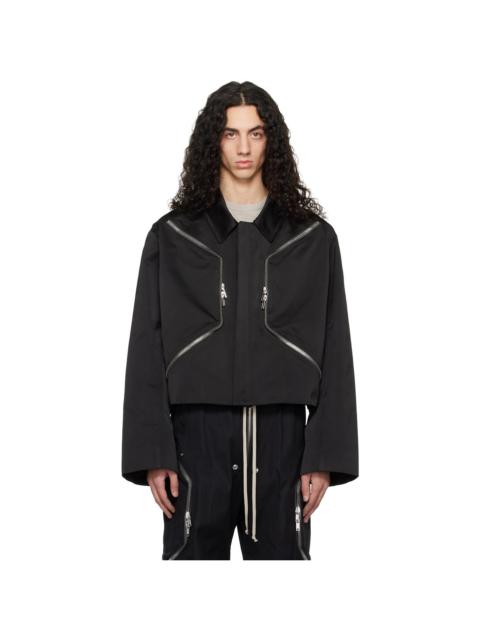Black Temple Heizer Mac Jacket