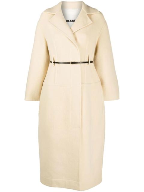 belted wool coat