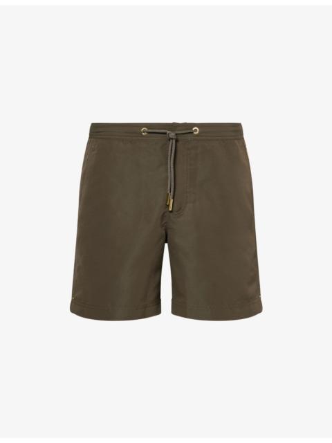 Bulldog Drawcord Regular-Fit Swim Shorts