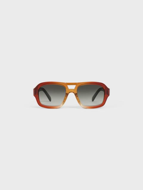 Black Frame 62 sunglasses in Acetate