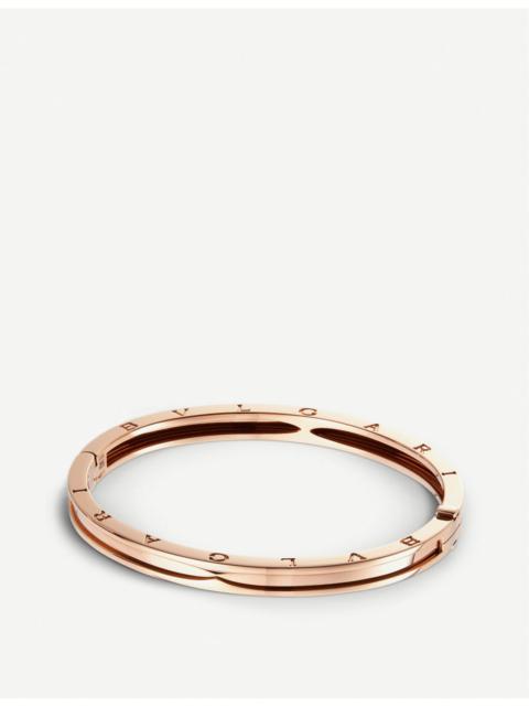 B.zero1 18ct rose-gold bangle bracelet