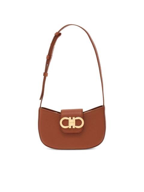 Double Gancini mini bag