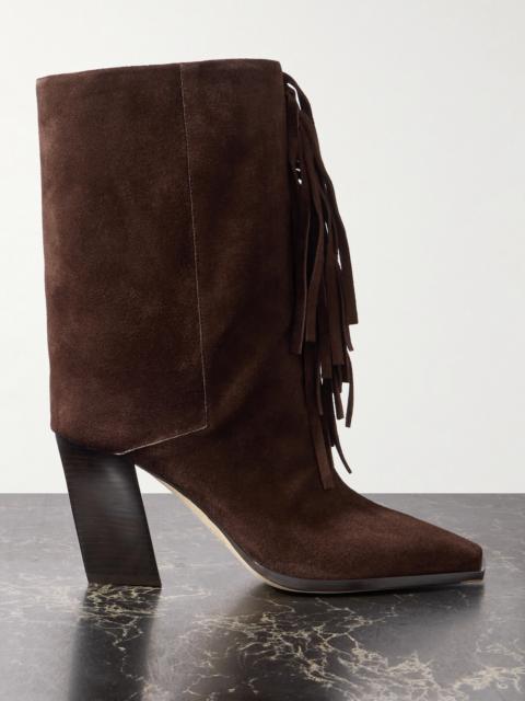 Hart 85 Fringed Suede Boots