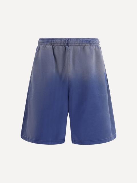 Bermuda sweat Shorts with gradient effect