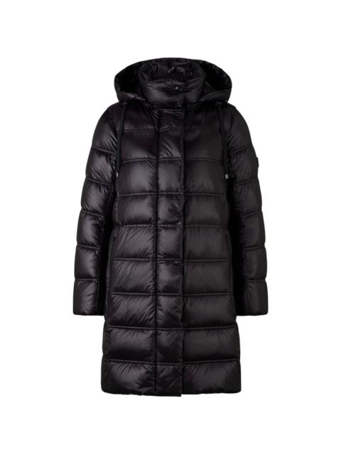 Lynn detachable hood quilted coat