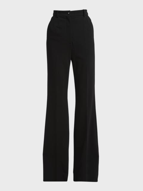 Milan Stitch Flare Trousers