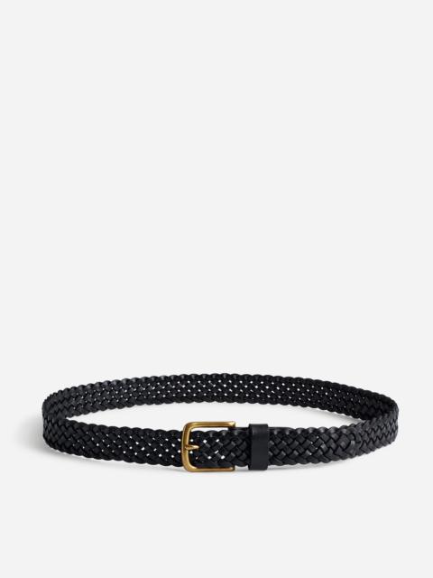Woven Leather Belt