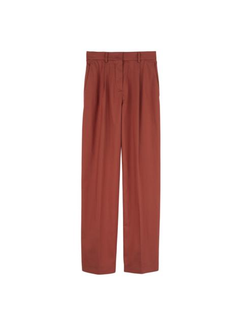 Trousers Terracotta - Gabardine
