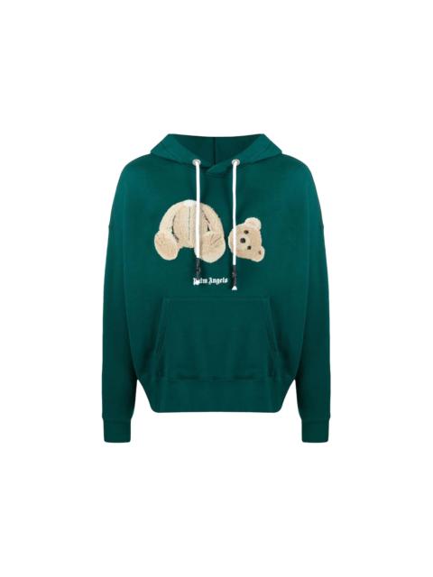 Palm Angels Bear Relaxed Fit Sweatshirt Dark Green