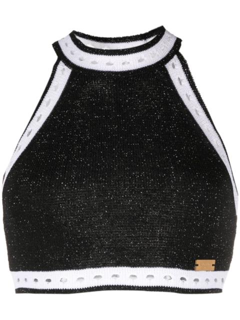 cut-out detail cropped top