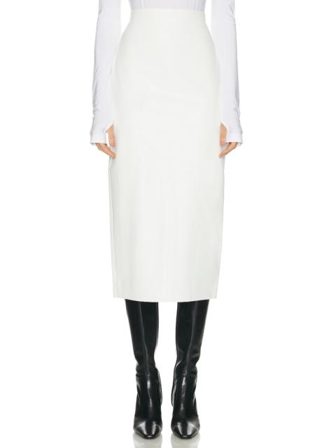 Straight Midcalf Skirt