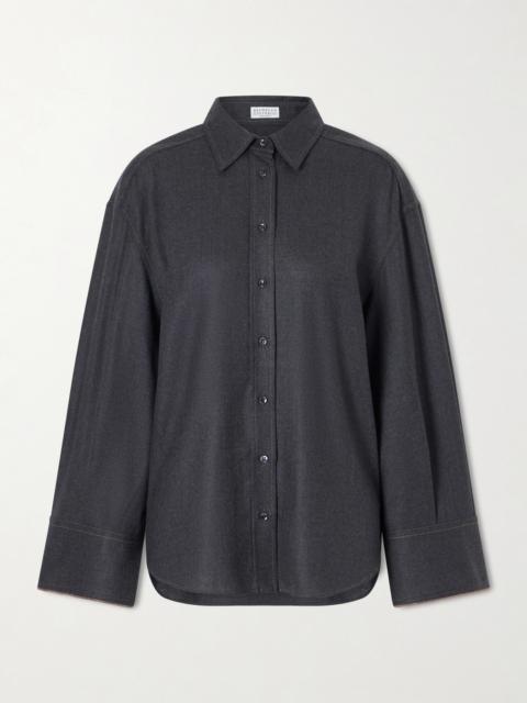 Oversized Wool Shirt