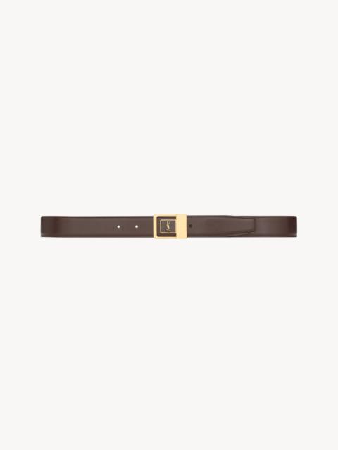LA 66 BELT IN SMOOTH LEATHER