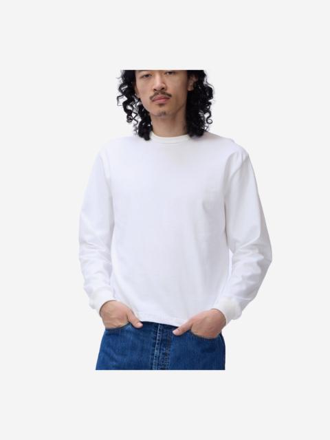 Heavyweight Boxy Long Sleeve T-shirt - White