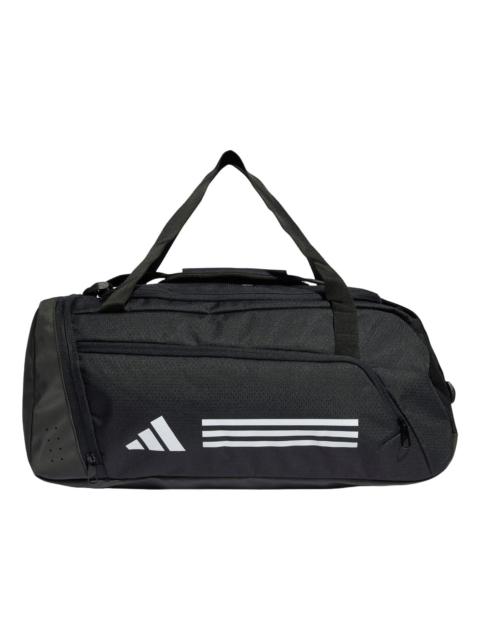 adidas Essentials 3-Stripes Duffel Bag Small 'Black White' IP9862