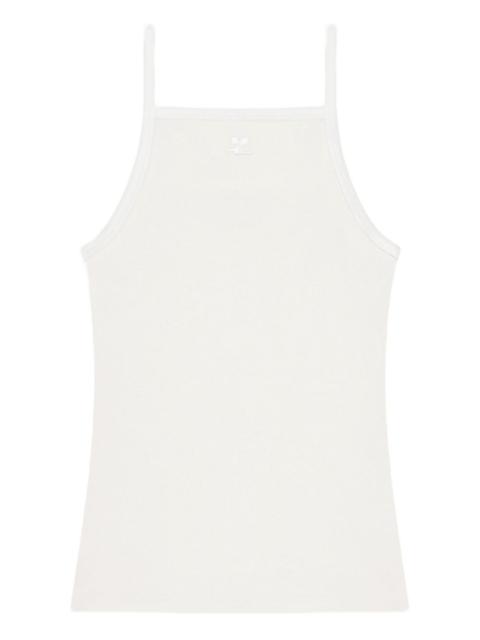logo tank top