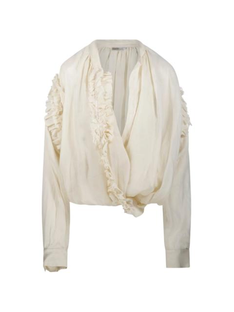 Dries Van Noten Ruffled-design Blouse