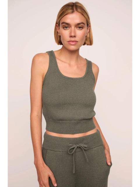 Recycled Sweater Cropped Tank