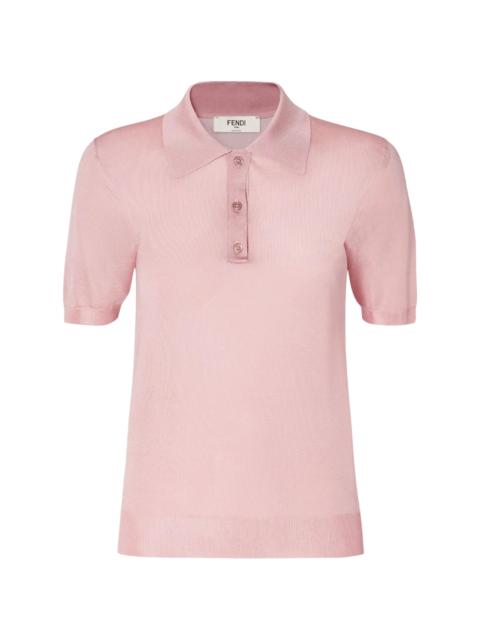 Fendi Buttoned Polo Shirt