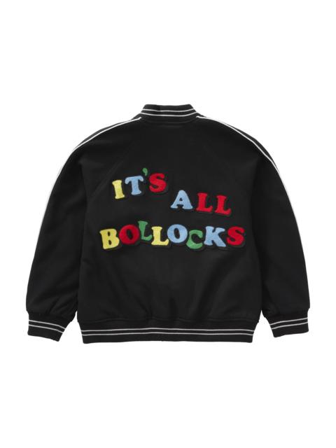Supreme Jamie Reid It's All Bollocks Varsity Jacket Black