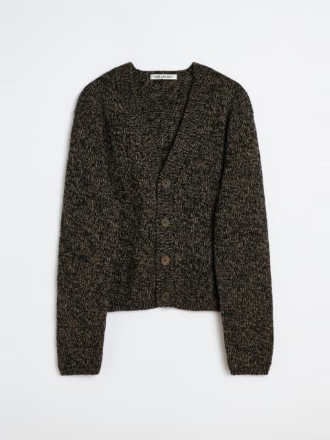 Academy Cardigan Bear Twist Mouline Wool