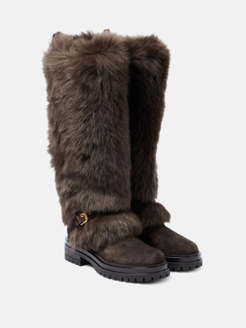 Maverick shearling snow boots