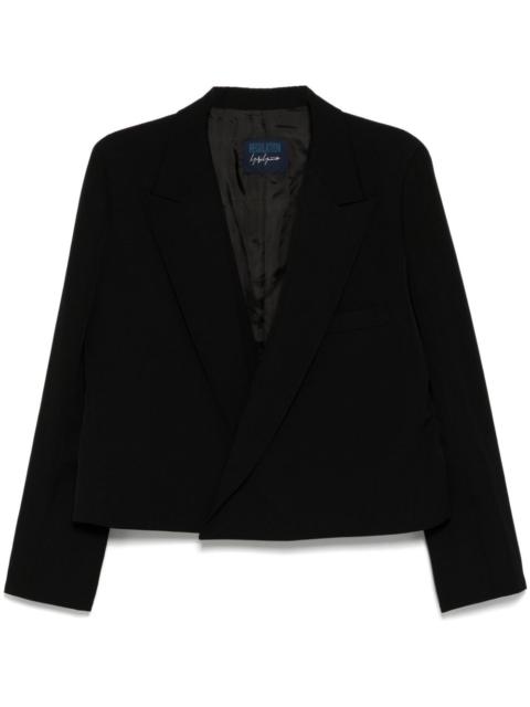 cropped blazer