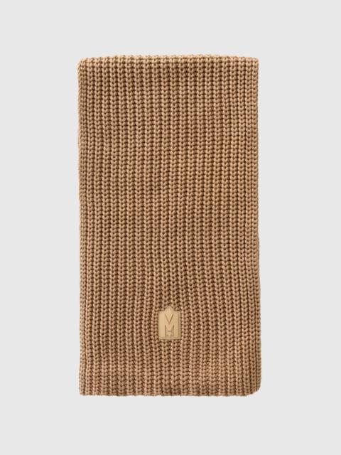 NELL Rectangular merino wool scarf