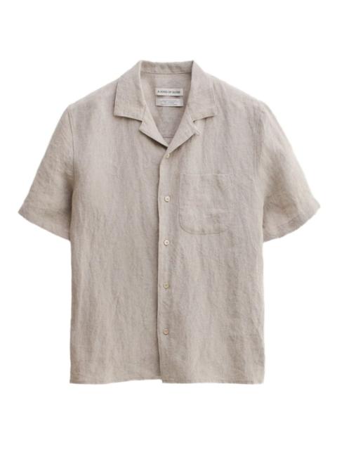 Gioia short-sleeve button-up shirt