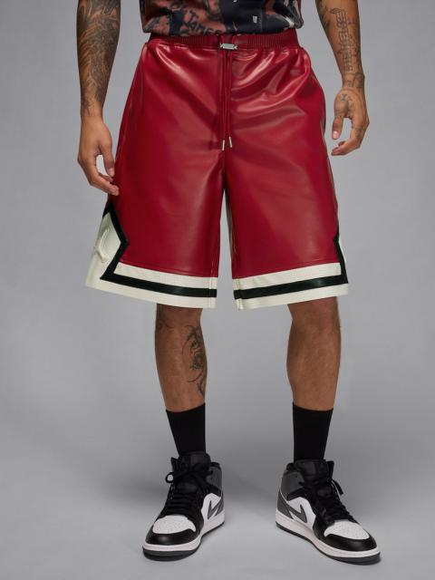 Air Jordan Men's Vegan Leather Shorts