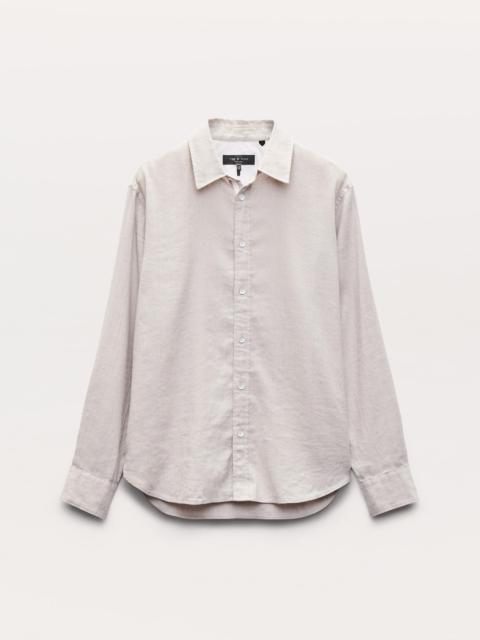 Finch Linen-Blend Shirt