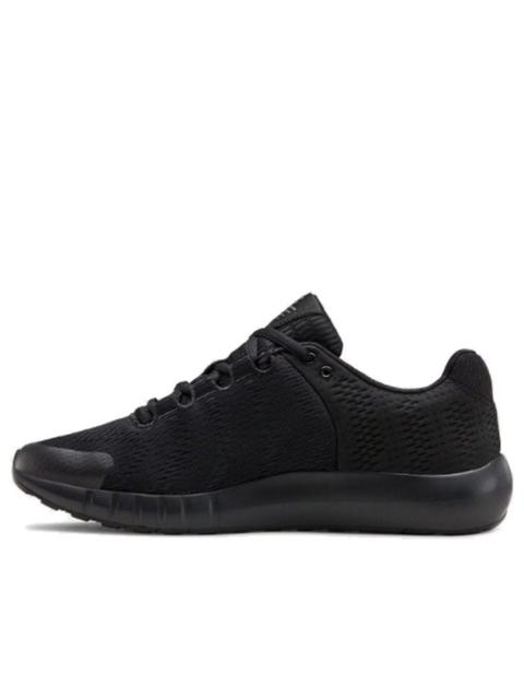 (WMNS) Under Armour Micro G Pursuit 'Black' 3021969-001