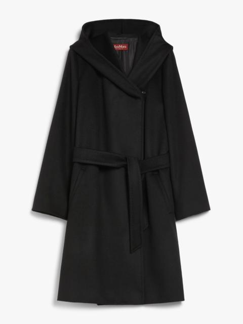 NEWMANG Hooded wool coat