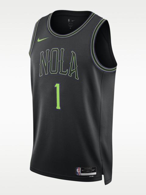 Zion Williamson New Orleans Pelican City Edition 2023/24 Nike Men's Dri-FIT NBA Swingman Jersey
