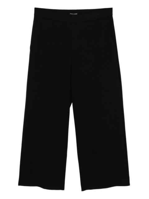 elasticated-waistband trousers