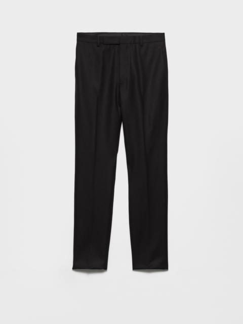 Stretch cashmere pants
