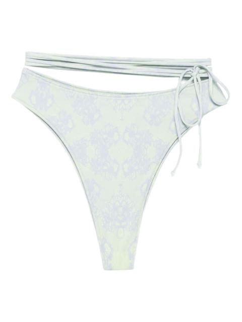 x Kiss ‘n Thrill Sienna strap-detail bikini bottoms