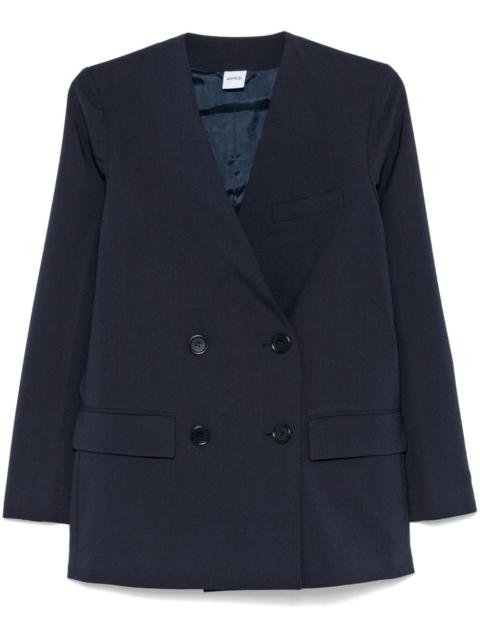 double-breasted blazer