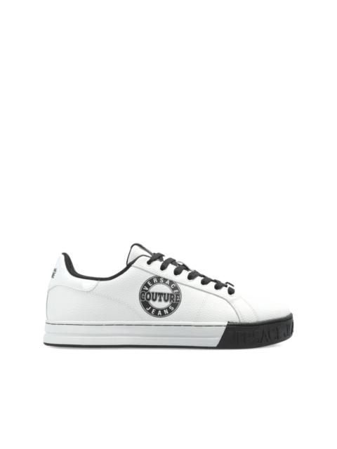 logo-print sneakers