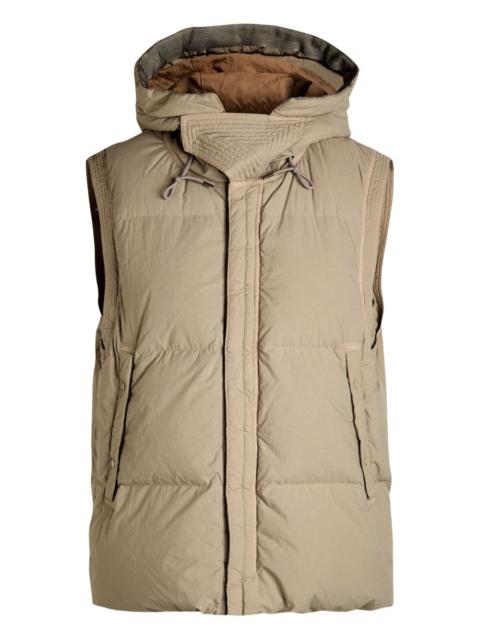 Boreal hooded padded gilet