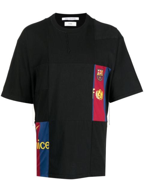 patchwork cotton T-shirt