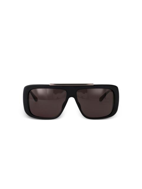 matte oversized square sunglasses