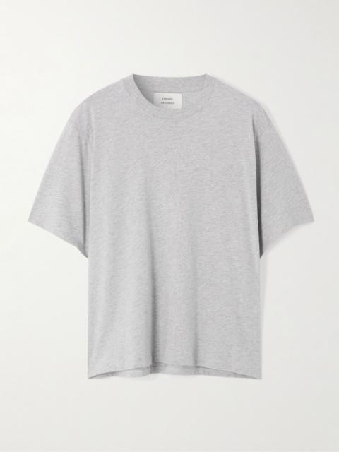 Telanto organic Supima cotton-jersey T-Shirt Light gray